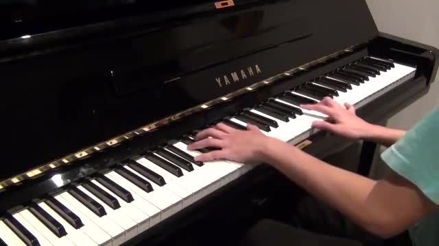 نوازندگی پیانو Coldplay paradise