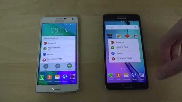 تست سرعت ؛ مقایسه Galaxy A7 vs. Note 4