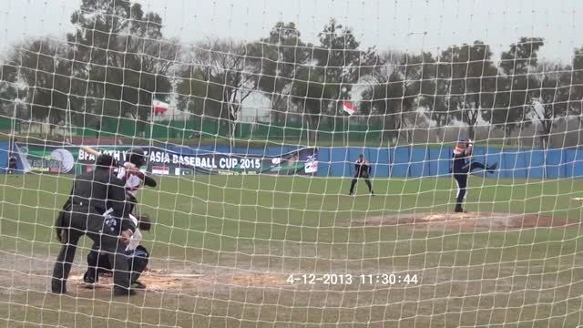 مسابقات بیس بال کاپ غرب آسیا / ایران - هند (6)