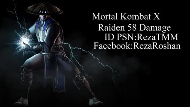 Mortal Kombat X Combo Raiden 58 Damage