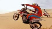پرش با موتور کراس در صحرا Ronnie Renner-GOPRO
