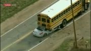 تصادف با اتوبوس مدرسه