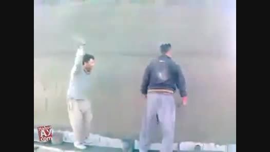 رقص افغانی بالای ساختمان با آهنگ خارجی تغییرصدا از خودم