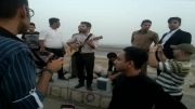 اجرای مجید خراطها در ساحل خلیج فارس
