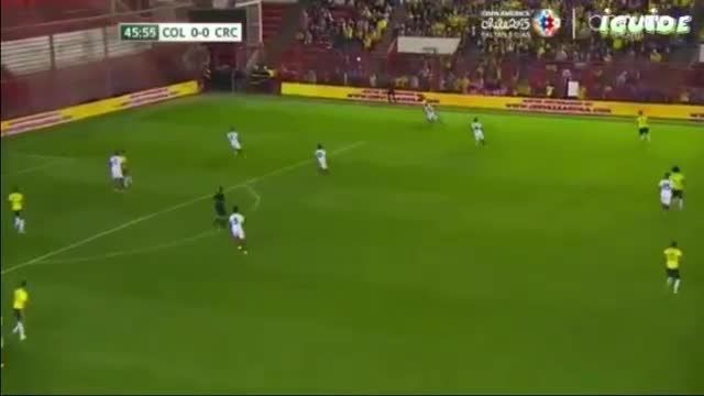 کلمبیا 1 - 0 کاستاریکا (گل رادامل فالکائو)