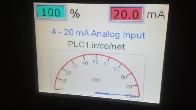 Analog Input 4 - 20 mA DELTA PLC