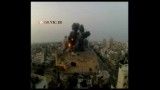 لحظه حمله رژیم صهیونیستی در غزه/Moment the Israeli attack on