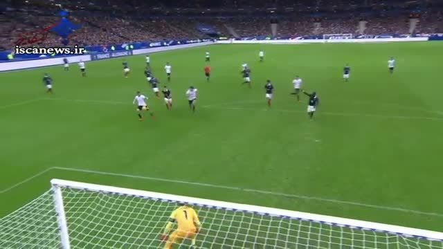 خلاصه بازی جنجالی : فرانسه 2 - 0 آلمان