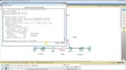 پیاده سازی پروتکل OSPF metric