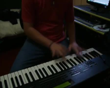 تکنیک slap bass in keyboard