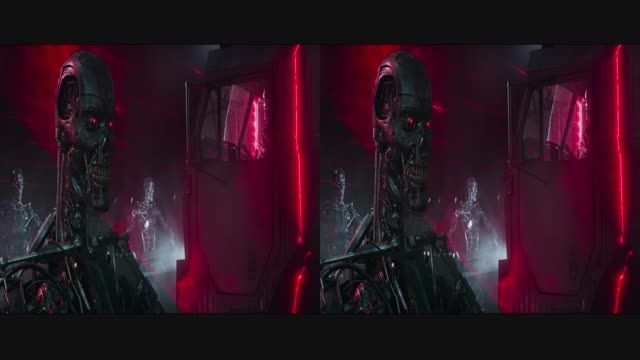 قسمت کوتاه فیلم سه بعدی Terminator Genisys 3D 2015
