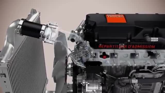 Technologie moteur Euro 6 - Animation 3D - FR - Renault