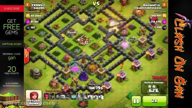 clash of clans attack for gowiwi attack war