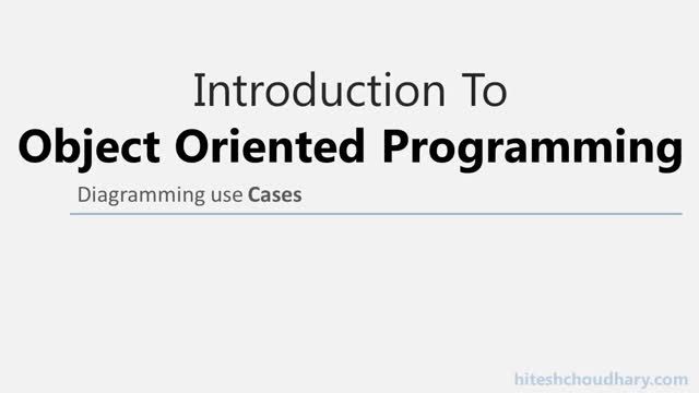 Object Oriented Programming - ORIENTED ANALYSIS 4