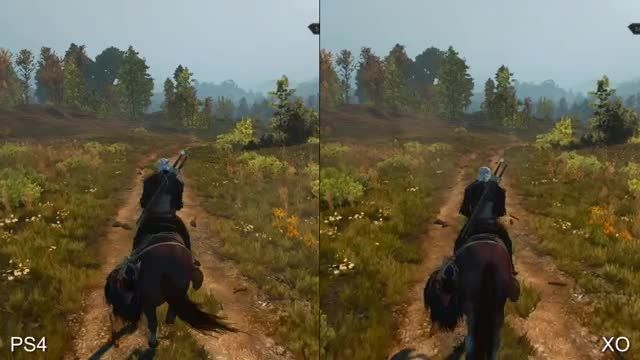 مقایسه بازی The Witcher 3 در Playstation 4 و Xbox One