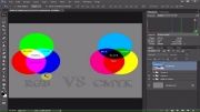 آموزش فتوشاپ - RGB در مقایسه با CMYK