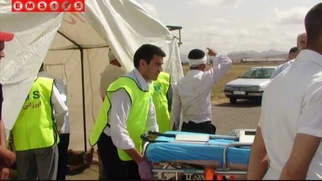 تکنسین های زحمت کش اورژانس 115 آذربایجان شرقی دریک نگاه