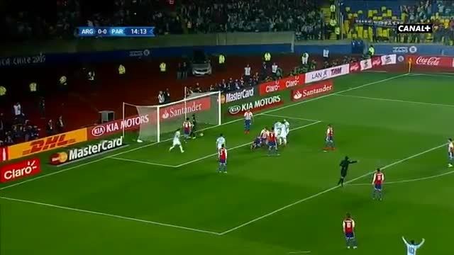 خلاصه کوتاه بازی : آرژانتین 6 - 1 پاراگوئه(کوپا آمریکا)