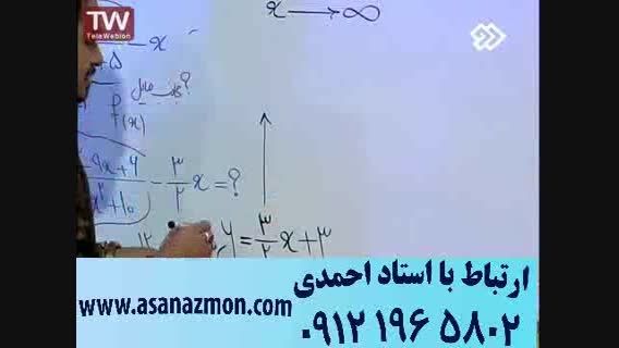 آموزش تکنیکی درس ریاضی مهندس امیر مسعودی - کنکور 17