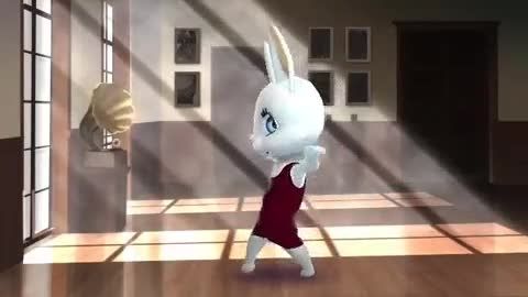 رقص خرگوش با آهنگ دختر عمه جان