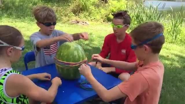 The Great Watermelon Challenge(s) | Flippin&#039; Katie