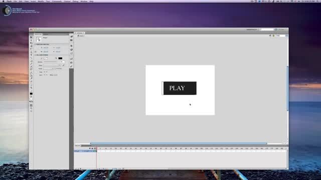 Create a Play Button in Flash! [Quick
