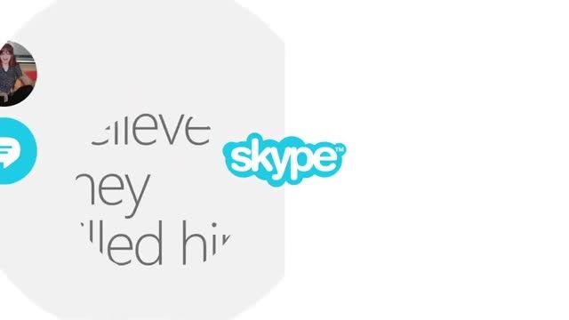 تریلر رسمی برنامه Skype اندروید