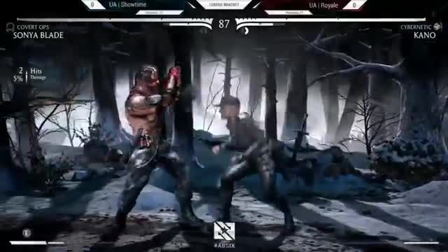 Mortal Kombat X Tournament Showtime vs Royale AB SIX