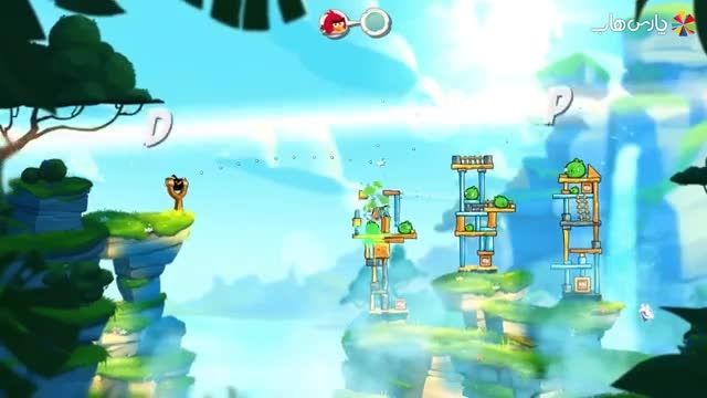 بازی Angry Birds 2 با نصب خودکار دیتا