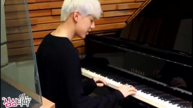 پیانو زدن GOT7_BamBam