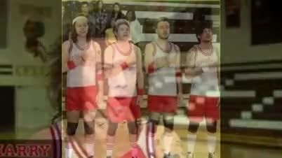 One Direction playing dodgeball