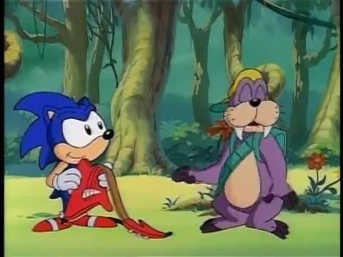 (Sonic the Hedgehog (SatAM قسمت1 از فصل 1 با زبان اصلی