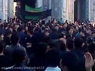 سلطان علی نایبی ، شیراز ، صحن شاهچراغ ع، روز عاشورا