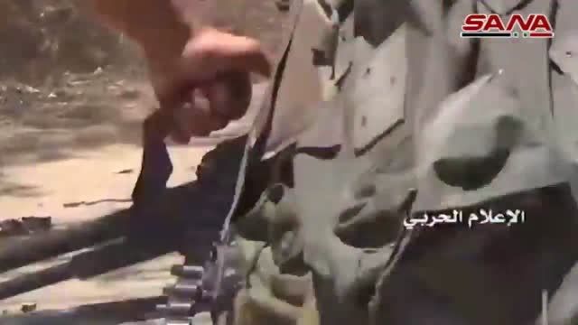 ادامه عملیات ارتش سوریه در الزبدانی