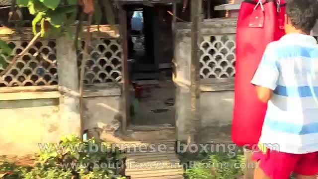 آموزش جنگندگی در بوکس برمه ای