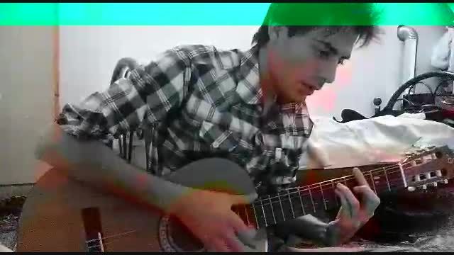 اجرای اهنگ گلنار با گیتار