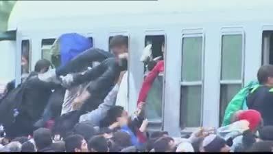 اوارگان سوری در راه برلین از المیراب
