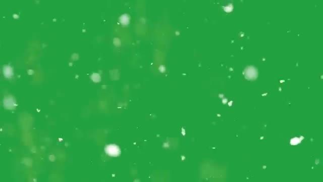 گرین اسکرین برف