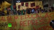 تظاهرات مردم برزیل بر علیه جام جهانی