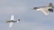 مانور دیدنی جانور شکاری F-22