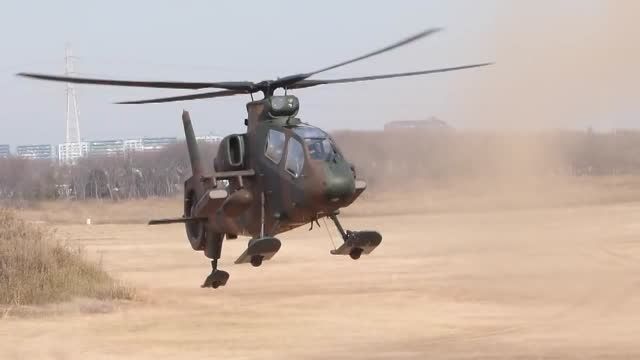 هلیکوپتر تهاجمی ژاپن Kawasaki OH-1