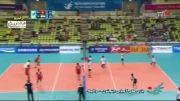 بازی های آسیایی-خلاصه بازی والیبال ایران 3-0 هنگ کنگ