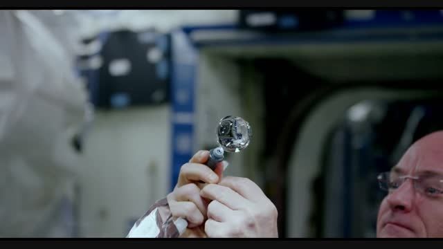 آزمایش دوم با قرص جوشان در ایستگاه فضایی بین المللی[HD]