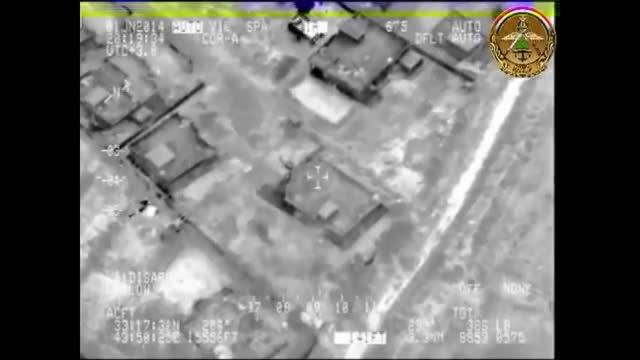 حمله نیروی هوایی عراق به کفتارهای داعشی