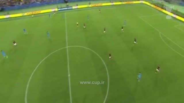 گل آلساندرو فلورنزی ؛ آ اس رم ( 1 ) - بارسلونا ( 1 )