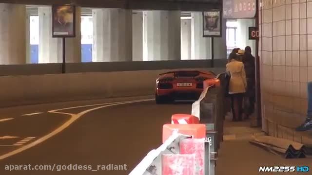 Lamborghini Aventador Spitting FLAMES