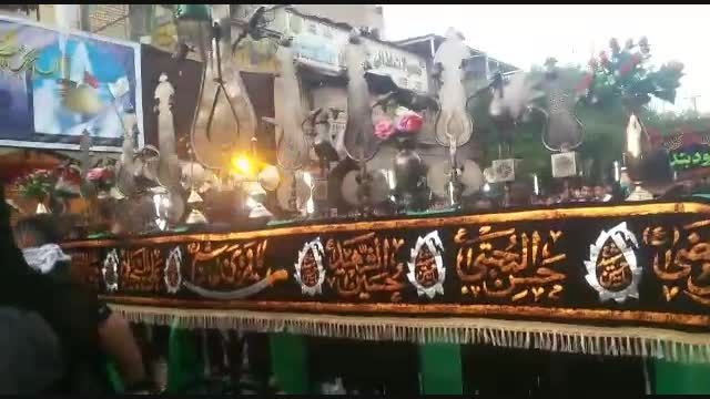 علم رقصانی هیئت سنج و دمام کوی 22 بهمن شهرستان دزفول