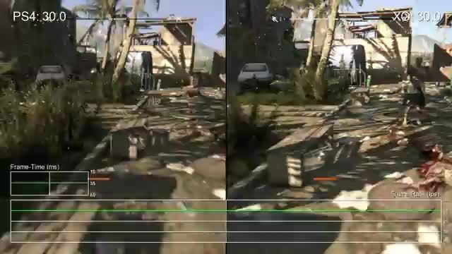 Dying Light PS4 vs Xbox One Gameplay Frame-Rate Test.mp