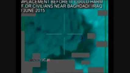 حملات پهپادی نیروهای عراقی به مواضع داعش