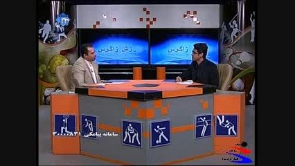 حضور وحید ناصری در برنامه زنده ورزش زاگرس